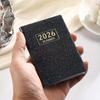 Available: A7 English Planner 2025 with Laser Design - Portable Mini Pocket Notebook.