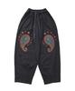 A NOTHING Paisley Emb. H-T Sweat Pants (Charcoal)