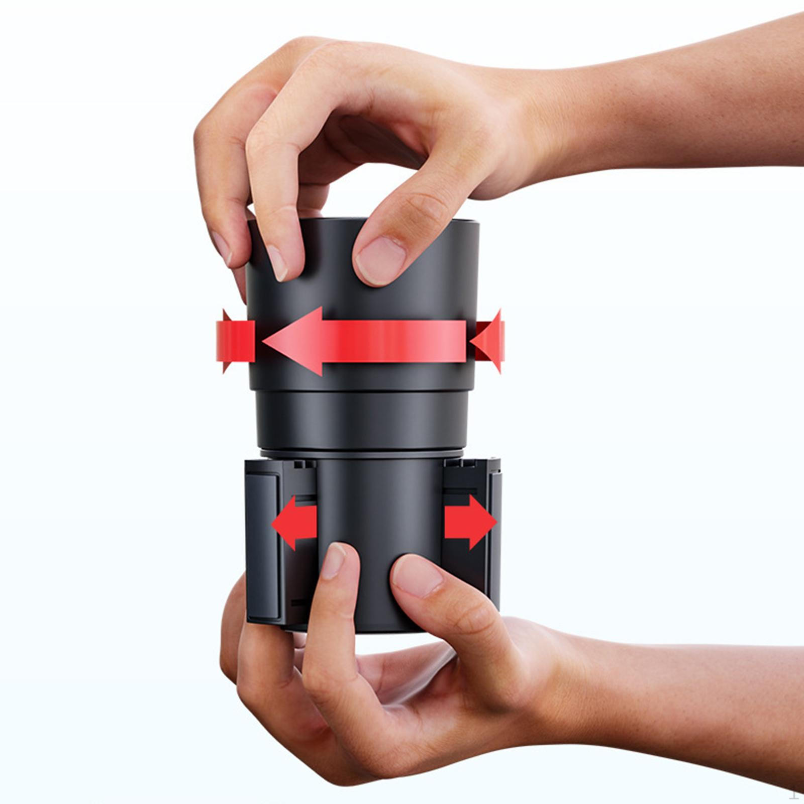 

Car Cup Holder Tray Carseat Road Trip Essentials Stretchable All Purpose for Driver And