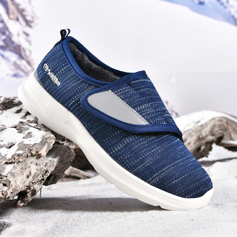 New Men's Shoes Wide Walking Shoes Slip-on Orthopedic Shoes for Swollen Feet Foot Pain Relief Padded Sneakers Zapatos Hombre