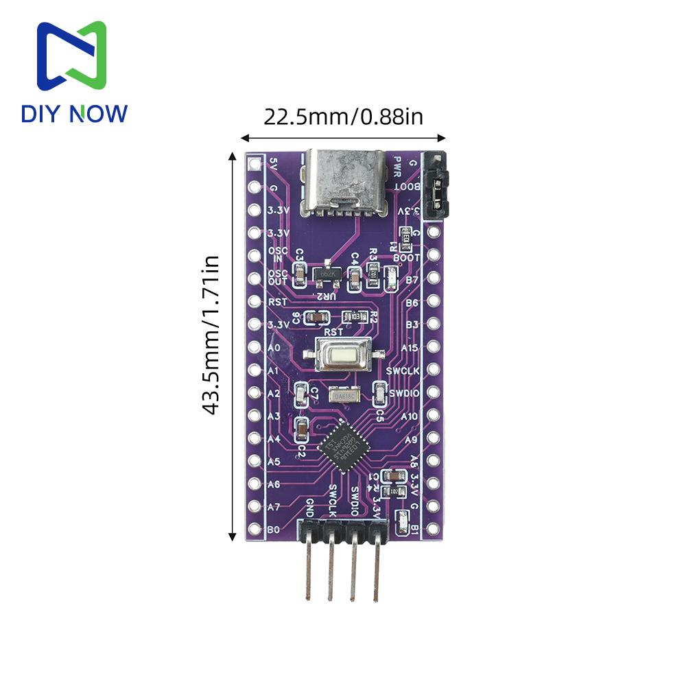 STM32L031G6U6 Development Board ARM Cortex-M0 MCU Core Board Type-C SWD Debug Interface Embedded Learning Module