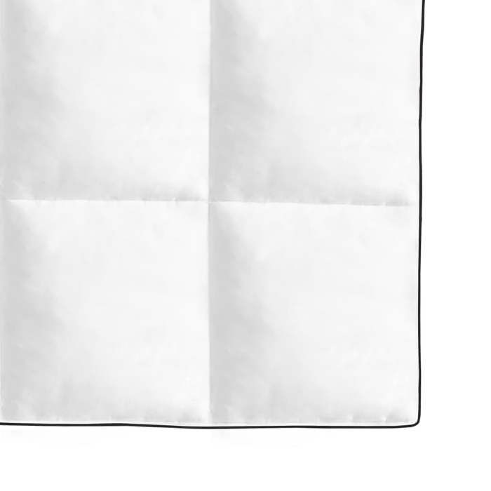 Couette - vidaXL - 140 x 200 cm - Duvet d'hiver - Plume de canard - Lavable en machine