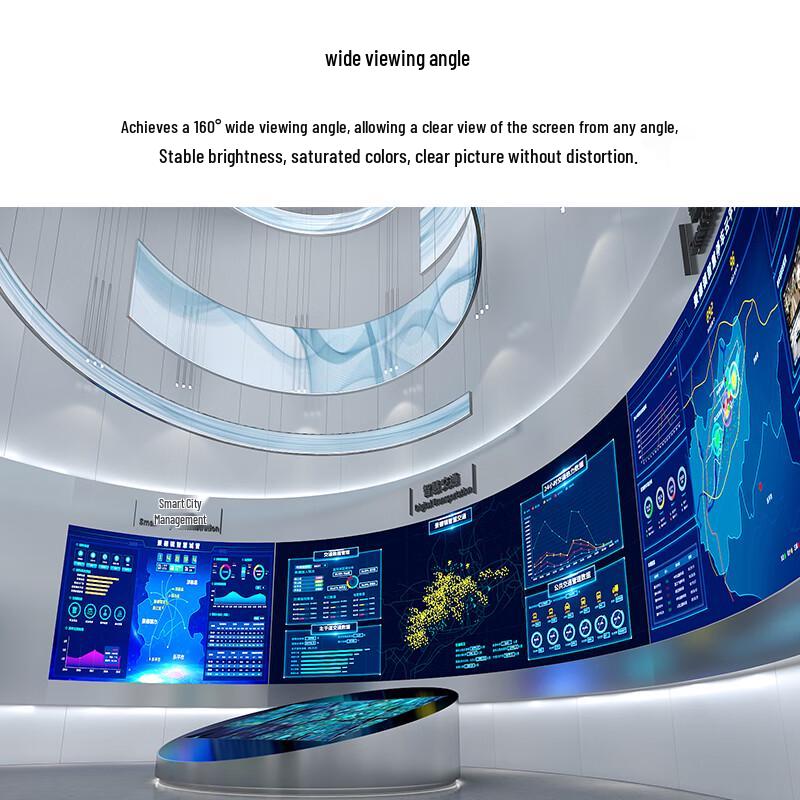 Flexible P2.5 Indoor Full-Color LED Display CN Plug (adapter Included)