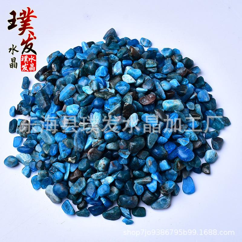 Blue-Grey Apatite Gravel Fish Tank Substrate