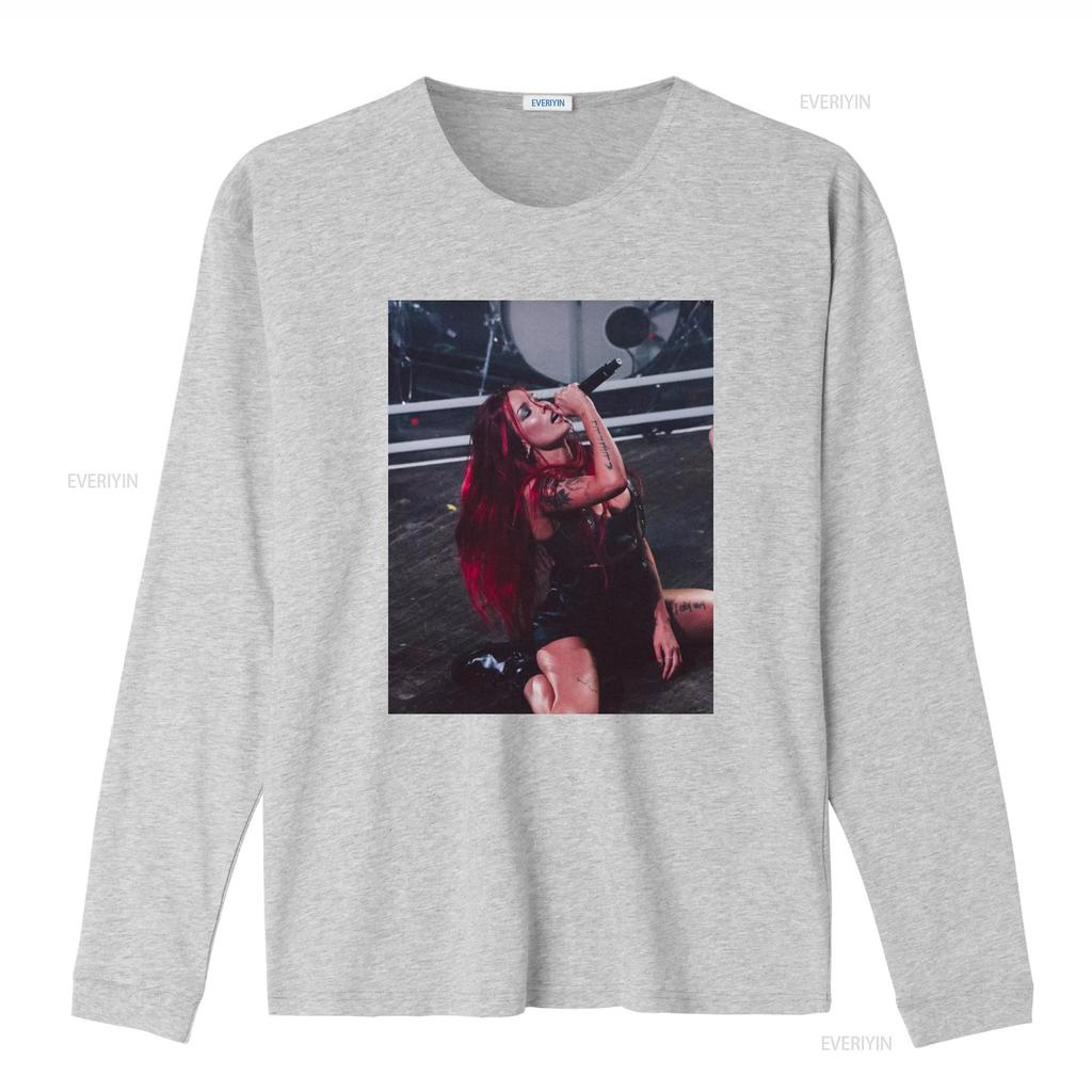Halsey Vintage Style PhotoshooT T Shirt Black Aesthetic Minimal Bootleg Music For Fans vintage Washed Casual homme