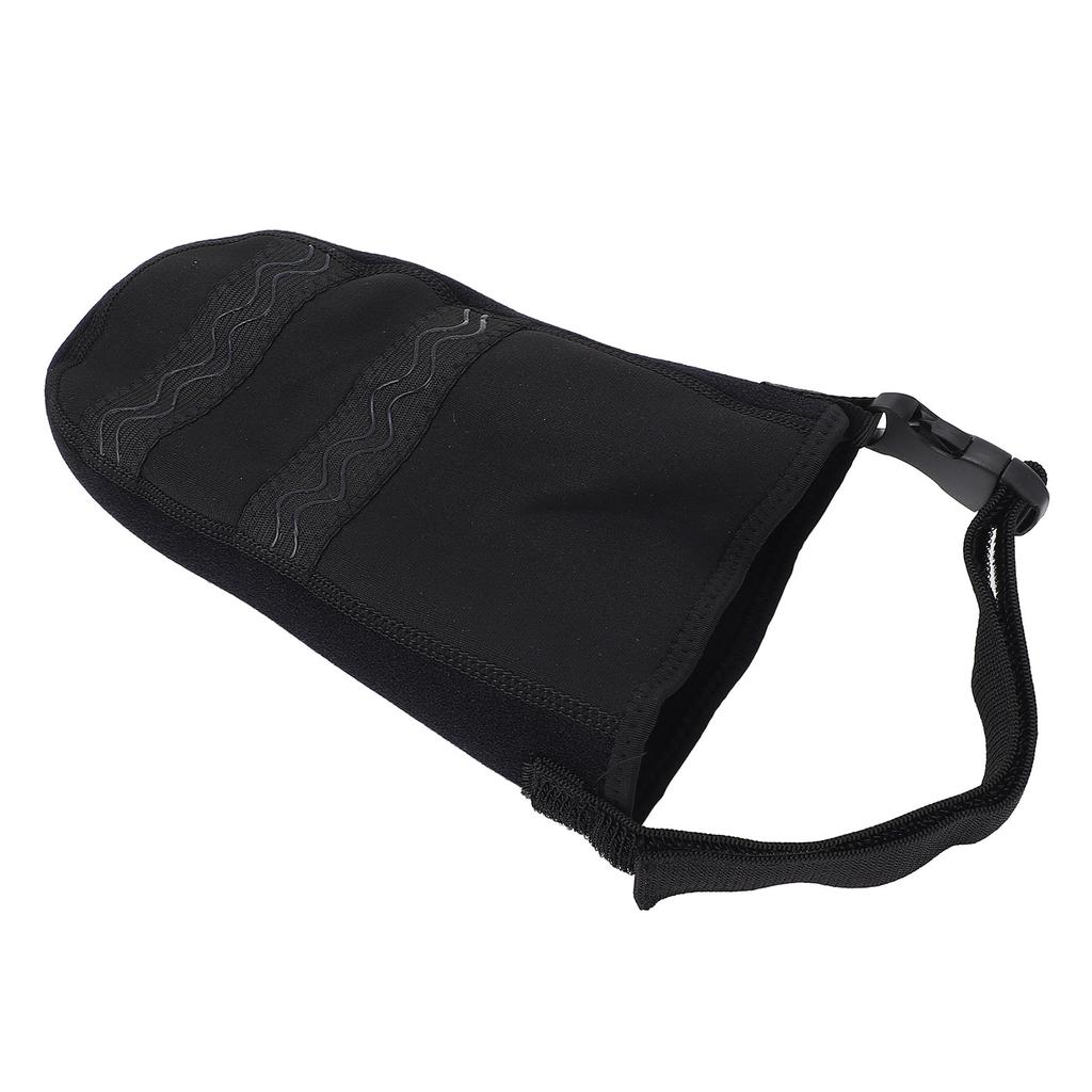 Improved Antislip Antidirty Double Adjustment Rear Heel Pad Black