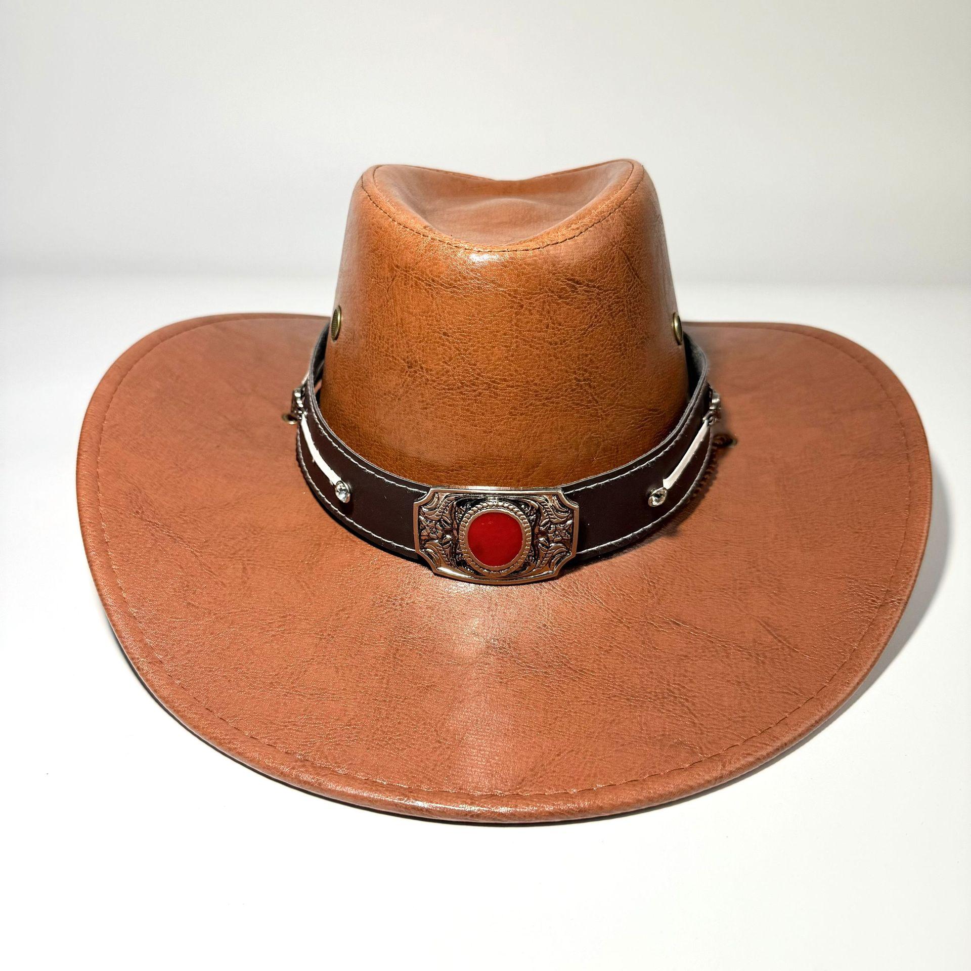 

JYL TS DIY Summer PU Hat Unisex Crocodile Print Sun Protection Holiday Hat Faux Leather 1222Mao10883 яскраво-темно-синій колір