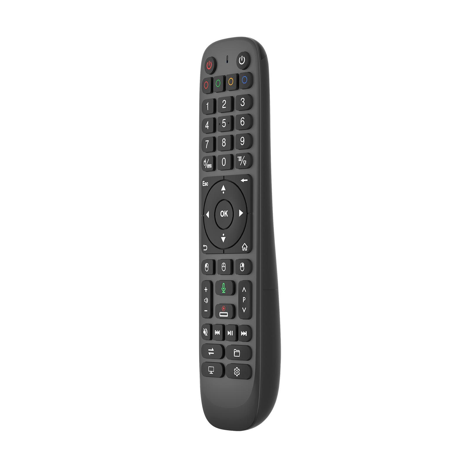 

2.4G BT Dual Mode Backlit Remote with Air Mouse Smart TV Remote Gyroscopic Sensing for Android TV Box Smart TV PC Projector China Mainland