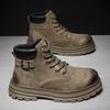 Martin Boots Men's 2025 New Leather High-top Men's Shoes British Style Retro Boots Casual Versatile Tooling Combat Boots