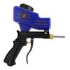 Portable Gravity Type Anti Rust Pneumatic Sandblasting Gun Sand Blaster Remove Rust Spot Blue