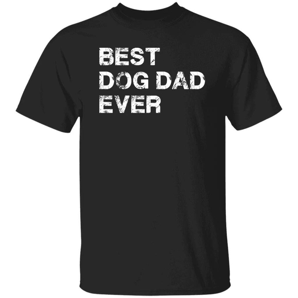 Best dog dad ever Unisex T-Shirt gift dog owner tee black dark heather