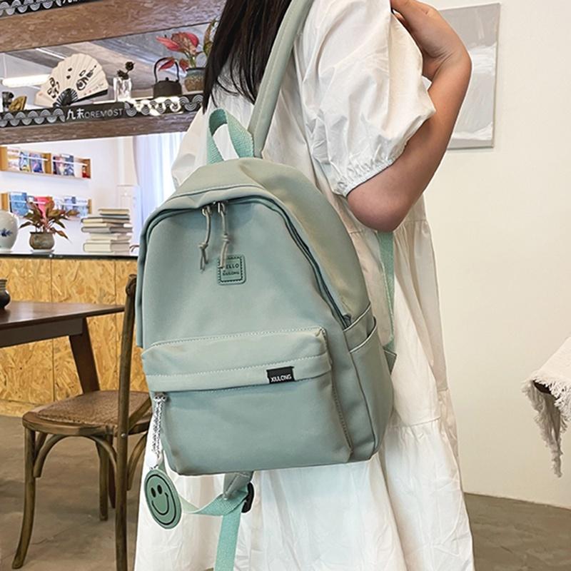 IELGY Корейский простой повседневный рюкзак женский универсальный модный рюкзак — фото 9