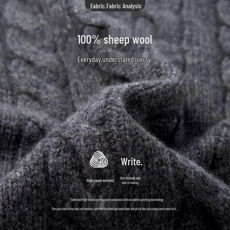 Navigare Women's Cable Knit Wool Cardigan