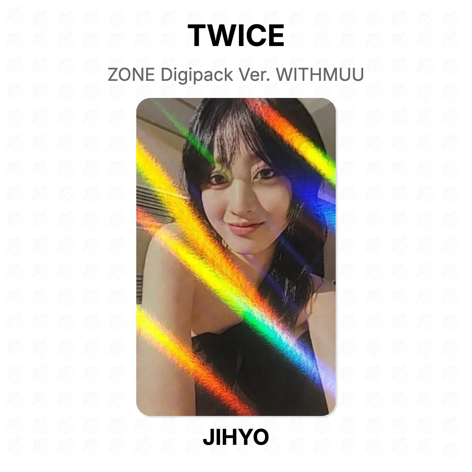 TWICE JIHYO ZONE Digipack Ver. WITHMUU Official Photocard JIHYO