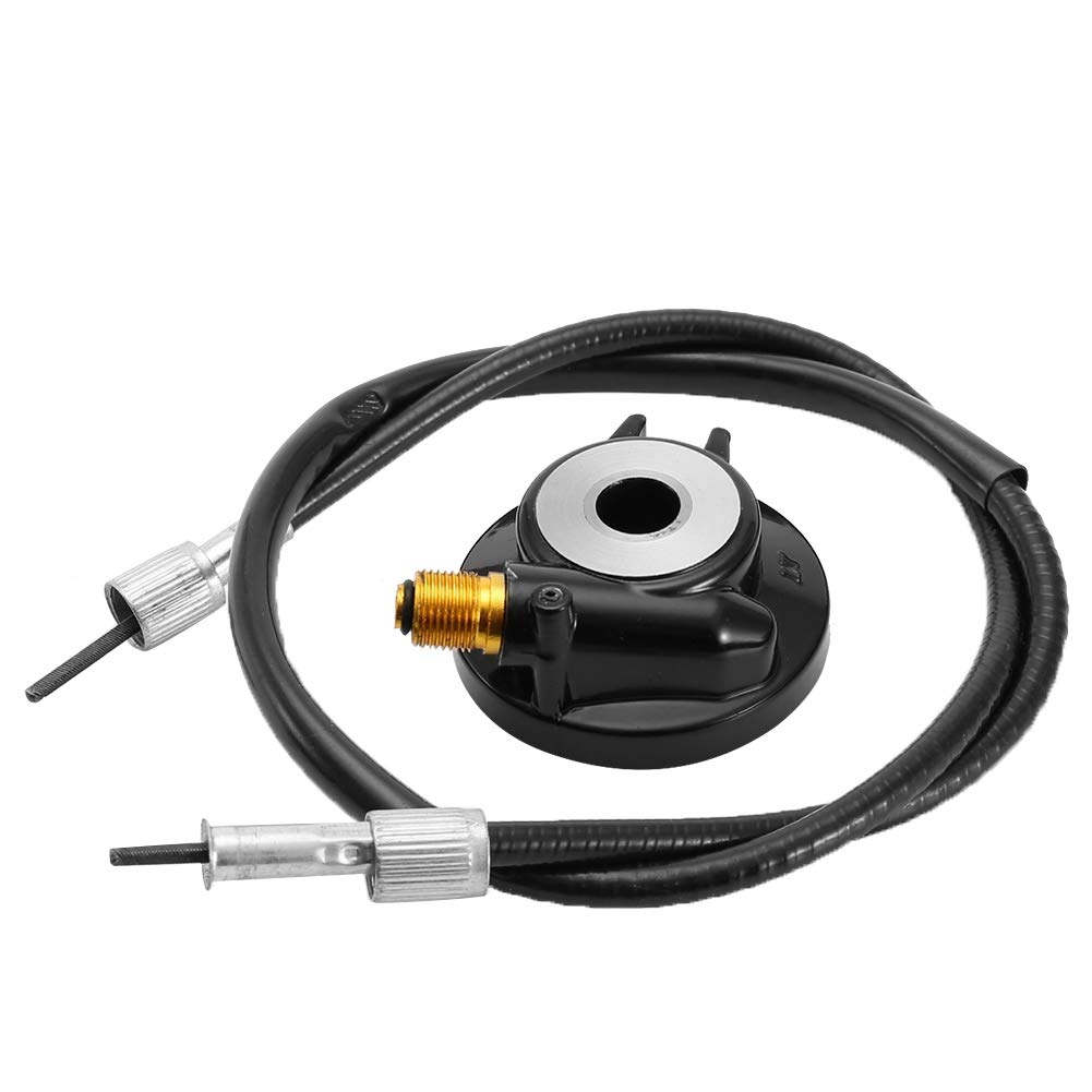 Drive Gear Scooter Drive Gear Speedometer Cable Gear PC + Aluminum Material Cable Length