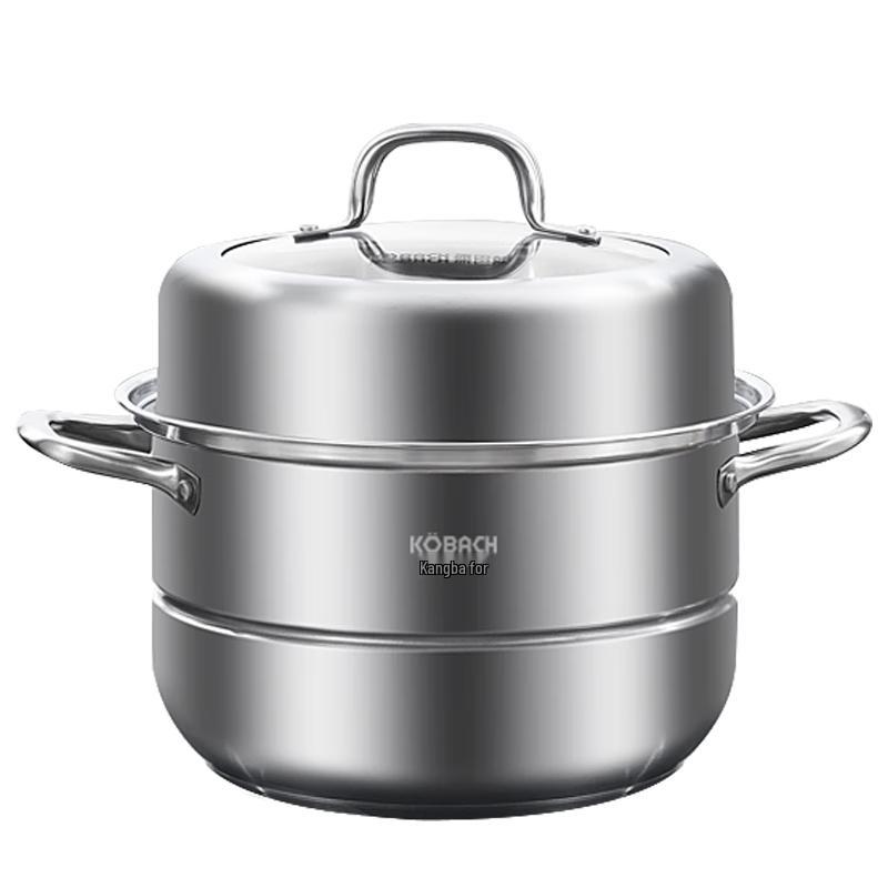 KABACH 304 Stainless Steel Multi-Layer Steamer Pot