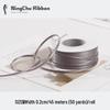 2mm Double-Sided Satin Ribbon Bookmark for Wedding Bows and Gift Wrapping