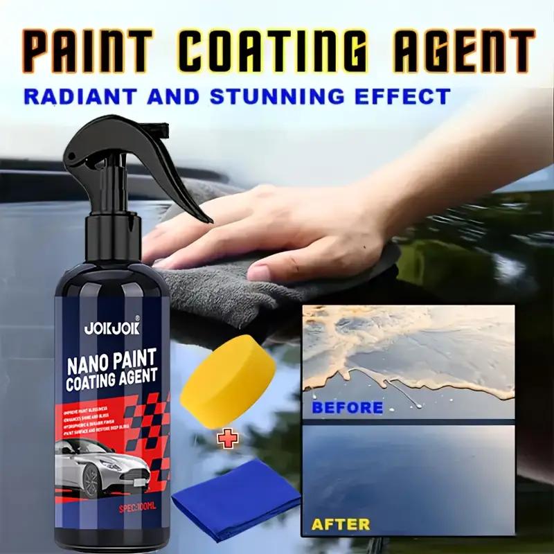 JOKJOK 3-in-1 Magnetic Spray Car - Nano Polishing, High-quality and Scratch Resistant Formula, High-definition Definition Gloss,