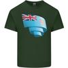 Curled Fiji Flag Fijian Day Football Unisexs Light Cotton TShirt