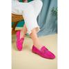 Women's Suede Casual Flat Shoes Loafers