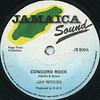 7inch Record JAH WOOSH  Concord Rock JS900 Jamaica Sound UK Reggae Ska  Dub Used