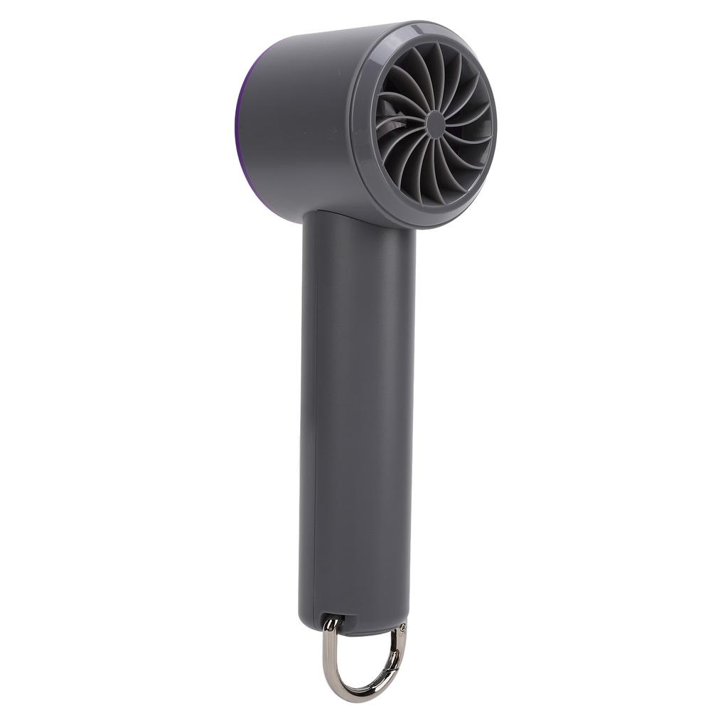 Portable Handheld Turbo Fan 14000RPM 100 Speed Quiet USB Rechargeable Handheld Mini Fan for Travel