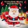 1pc Dancing Rocking Santa, Music, Singing and Dancing Animated Electronic Christmas Toys for Children, Moving Christmas Decorations
