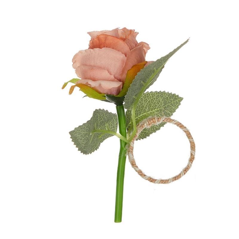  Beautiful Simulate Plant Napkin Holder Elegant Table Embellishments Napkin Rings