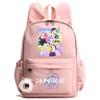 Anime Cute K-Pop Printed Backpack Student Teenager Bookbag for Boy Girl Schoolbag Kid Gift Women Large Capacity Travel Bag Mochila