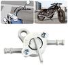 Motorcycle Inline Fuel Tanks Tap Valves On Offs Switch Metal Shut Valves Switch Inline Gas Fuel Petcock Shut Switch