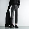Pants Men's Trend Spring and Autumn New Nine-point Small Trousers Men's Slim-fitting Drape Suit Pants Casual Trousers