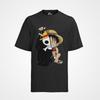 One Piece Shirt Anime Ruffy Kind Luffy Pirat Strohhut Marine Herren