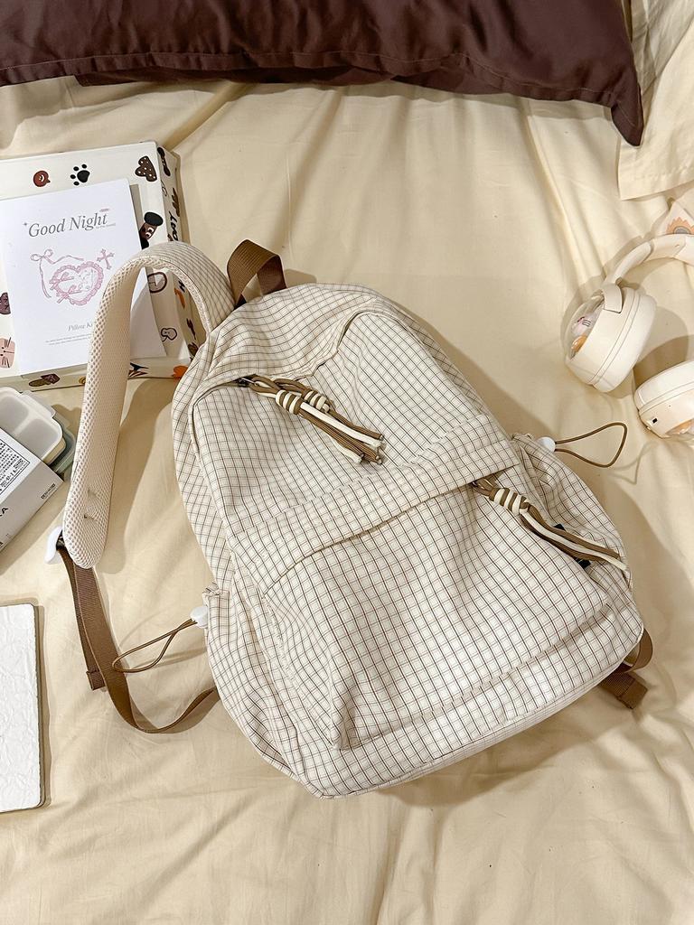 School Bag, Girls, College Students, Fashion Niche, High Value, Lightweight Backpack, High School, Junior High School Students, Computer Backpack