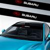 Car windshield sun visor strip stickers to prevent direct sunlight For Subaru Forester impreza Outback Legacy Tribecacar WRC XV Z8