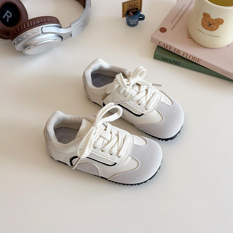 Children's shoes 2025 spring and autumn new boys' fashion versatile board shoes girls' sports shoes medium and small children's trendy German trainin