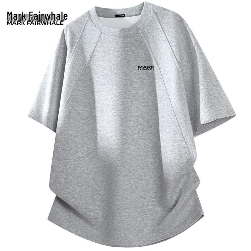 Mark Fairwhale Men s Heavyweight Loose Fit Graphic Tee L