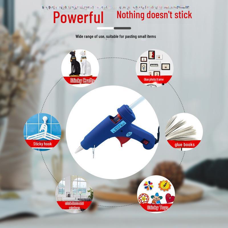 Pistol de lipit la cald de 20W pentru meșteșuguri DIY și accesorii