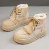 Thick-soled Snow Boots Women's New Winter Velvet Warm Non-slip Short Boots Comfortable Thickened Cotton Shoes
