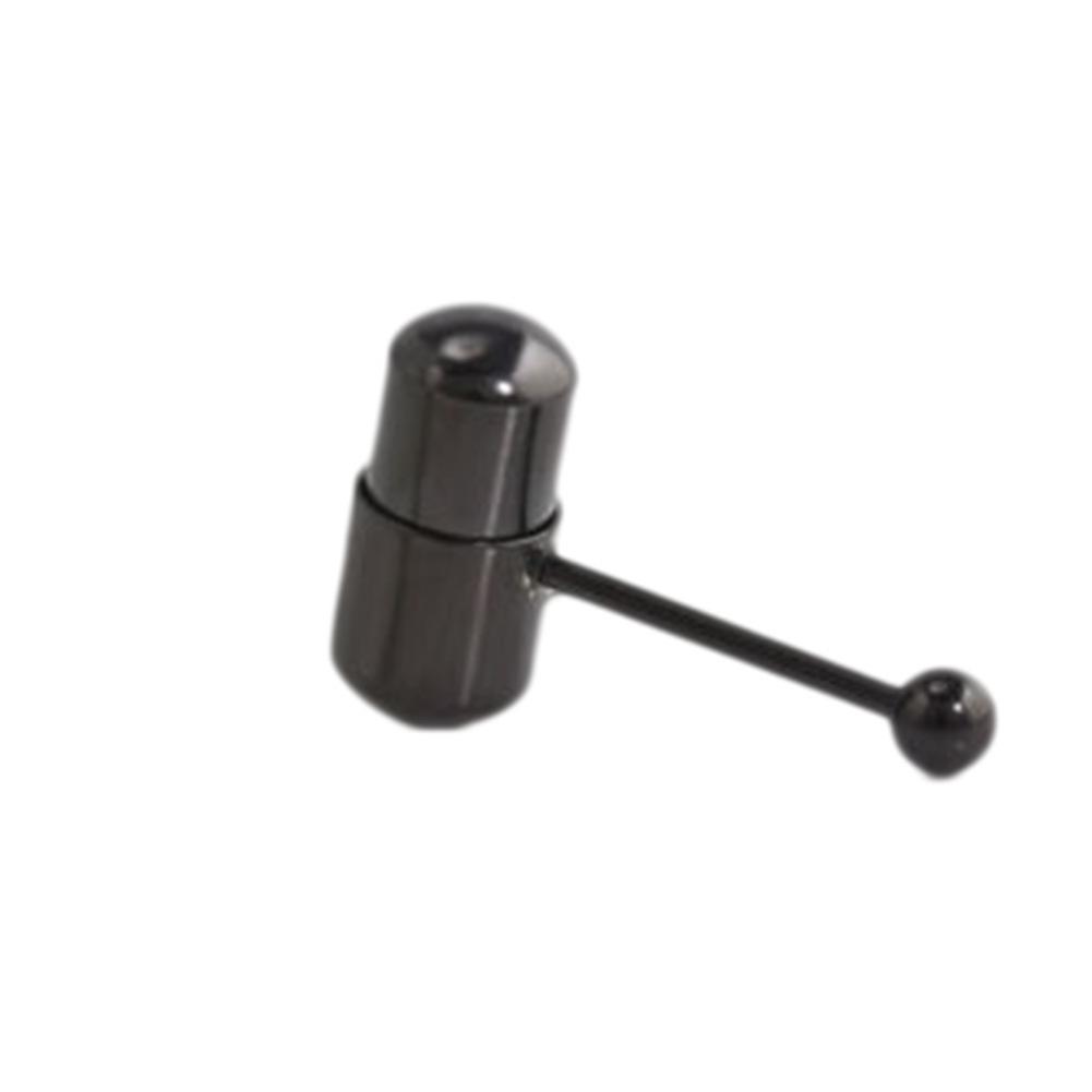 Vibrating Tongue Rings: Stylish Electroplated Stainless Steel Body Piercing Jewelry
