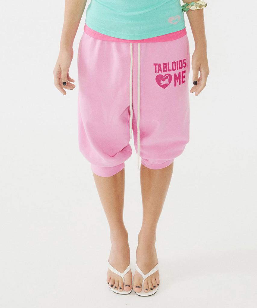 SCULPTOR Sweet Kitty Jogger Pants Acid Pink