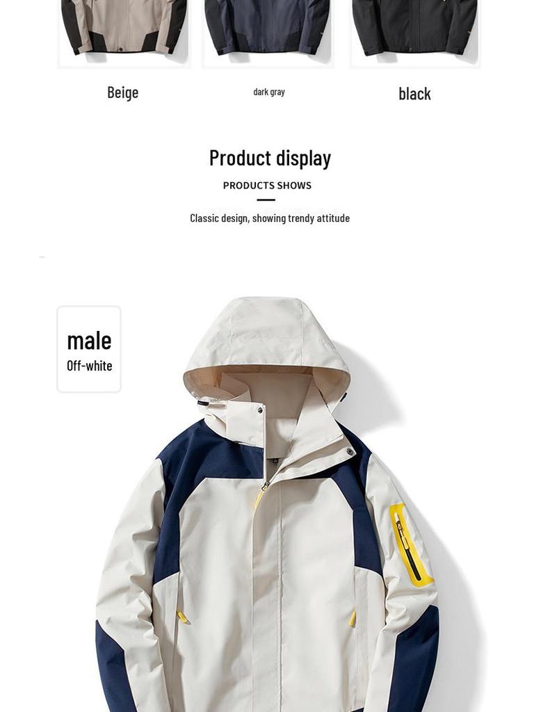 2023 Fashion Outdoor Windbreaker: Unisex Autumn/Winter Coat