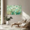 Green Plants Flowers Canvas Painting Wall Pictures for Living Room Home Decor