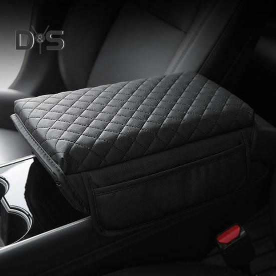 Car Armrest Box Pad Comfortable Touch Non-deformation Anti-scratch Elbow Support Soft Foam Armrest Pad