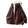 Plus Size Winter Quilted Hooded Jacket - Warm, Stylish, Loose Fit