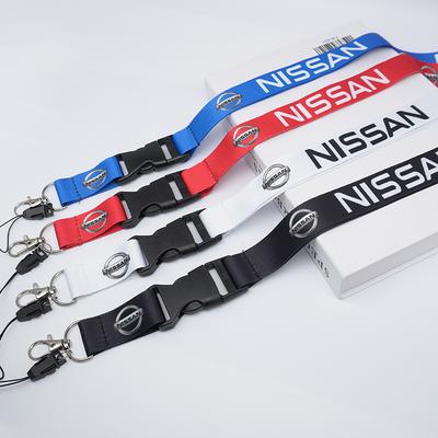 CHTPAVLanyard Neck Strap for Id Card Office Neck Strings For Nissan X-trail Qashqai X J10 J11 Trail Tiida Note Juke Sentra Patrol Nava