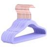 10Pcs /Lot 30 Cm 35cm Custom Wholesale Children's Baby Velvet Clothes Hanger Store Wardrobe Home Clothing Store Organization