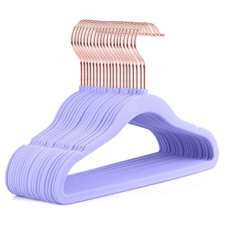 10Pcs /Lot 30 Cm 35cm Custom Wholesale Children's Baby Velvet Clothes Hanger Store Wardrobe Home Clothing Store Organization