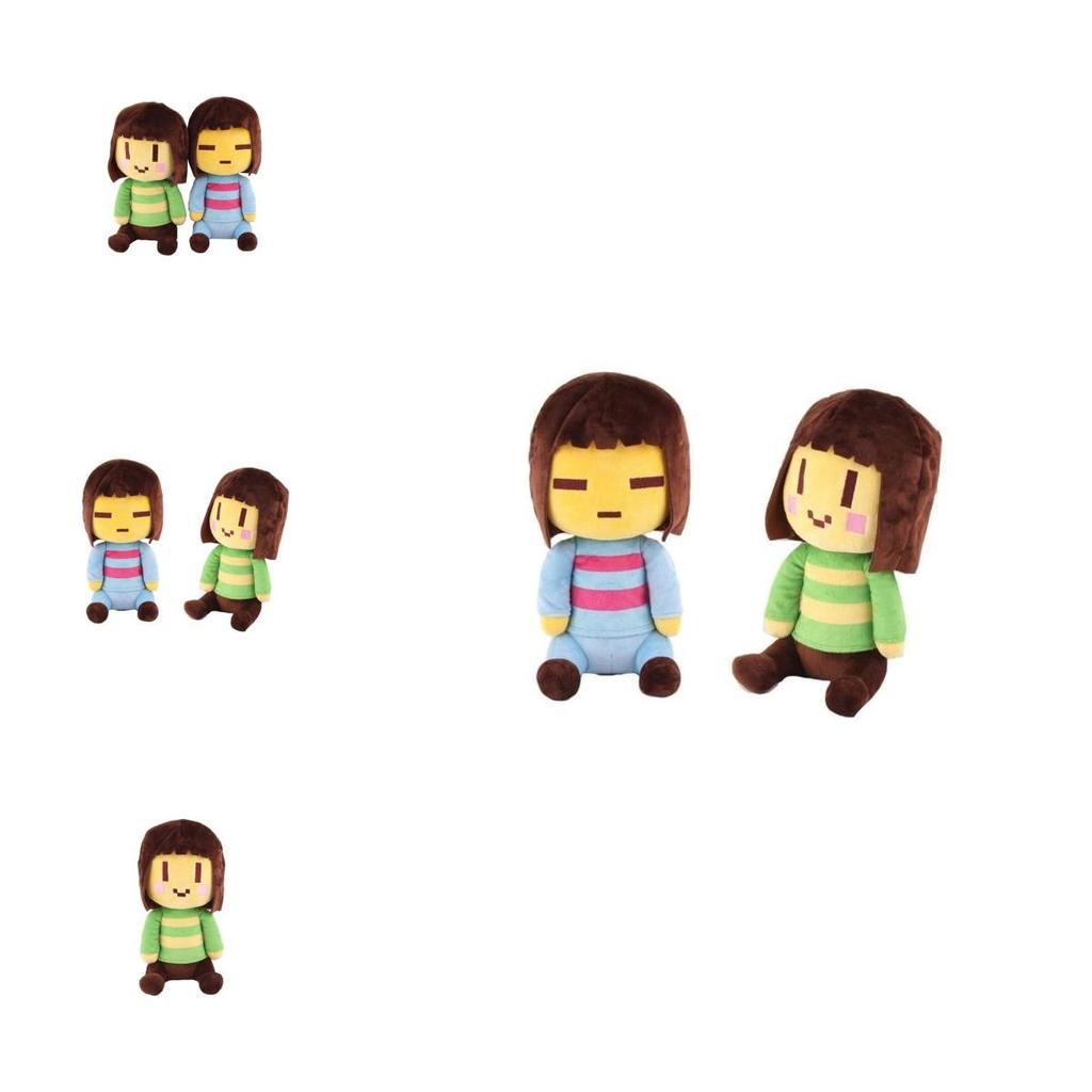 Adorable Undertale Frisk Chara Plush Doll Figure Stuffed Toy 20cm Soft Kid Gift Xmas