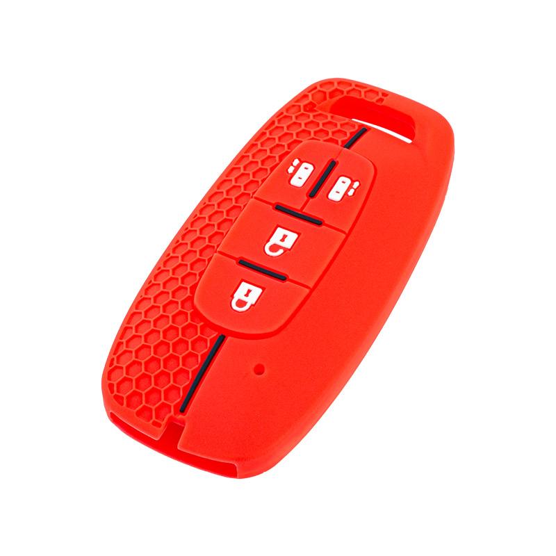 2 3 4 5 Buttons Silicone Car Key Case Cover For Nissan X-Trail T33 Kicks Qashqai J12 Juke Teana Altima Ariya Remote