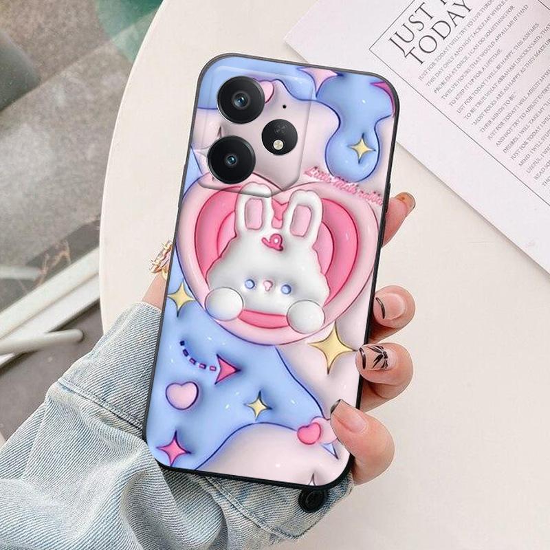 For Realme Neo 7 Case Luxury Pattern Funda Soft Silicone Back Cover For Realme 7 Pro Realme 7 5G RMX2111 Neo7 Bumper Phone Cases